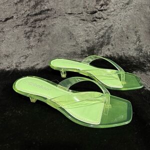 NWT WEEBOO MINT GREEN SANDALS
